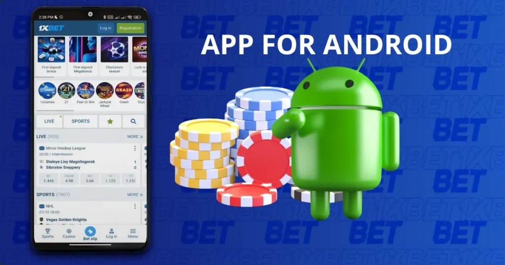 1xBet Thailand mobile application for Android